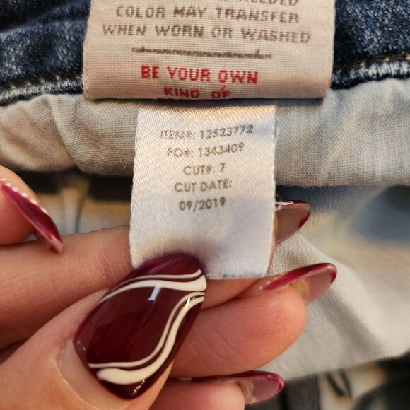 Torrid Denim High-Rise Straight Jeans Button-Fly Medium Wash Women's Size 18 - Picture 9 of 9